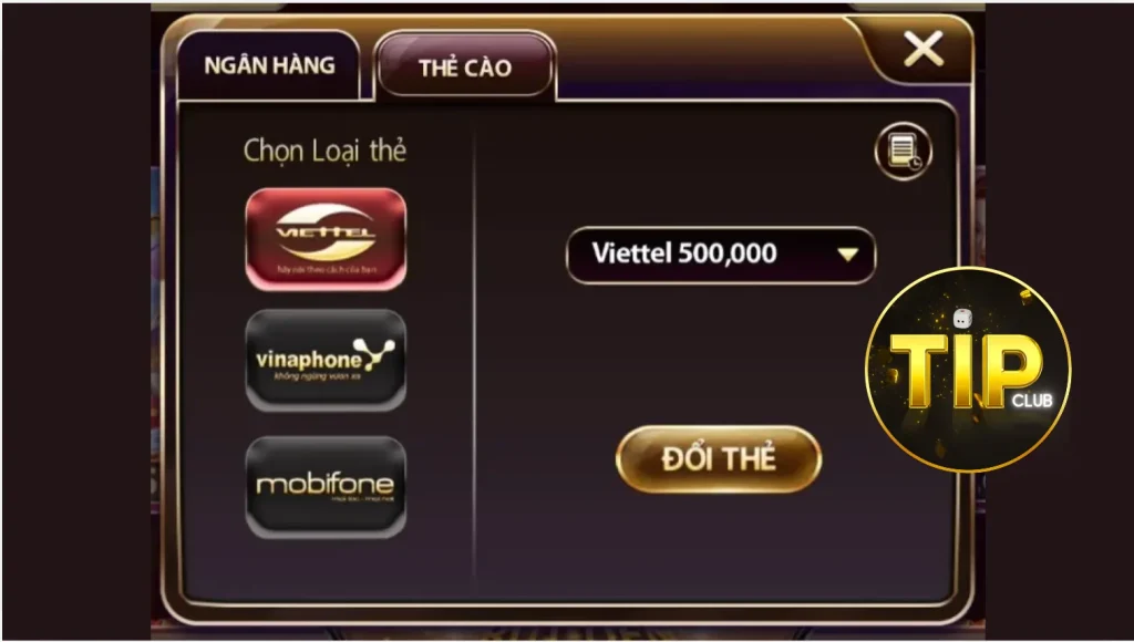 Hướng dẫn cách rút tiền tại cổng game Tip Club